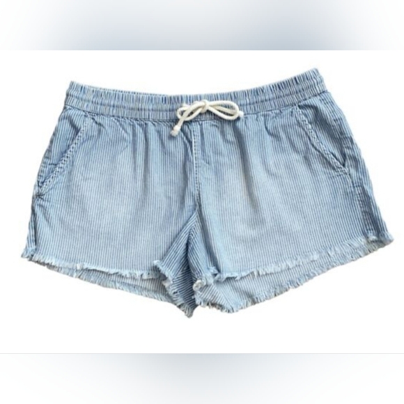 aerie Pants - Aerie loose linen casual shorts size Large
